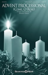 Advent Processional SATB choral sheet music cover